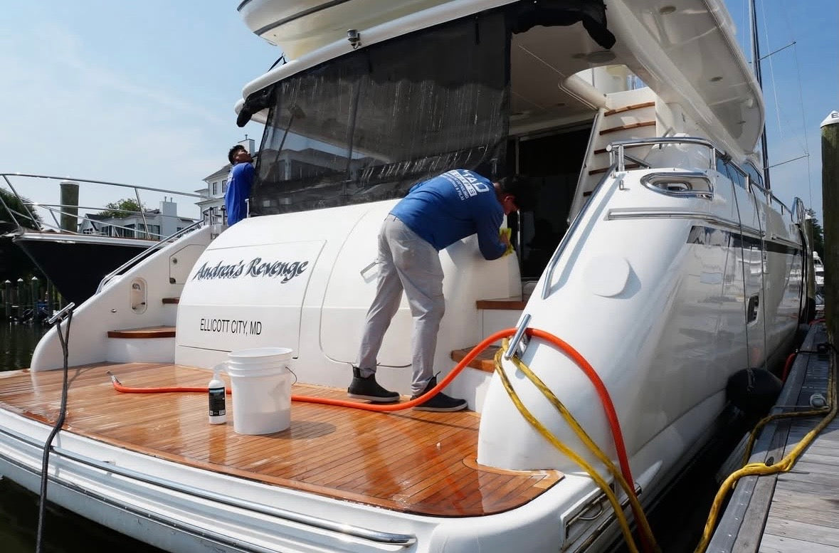 Marine and auto service detail